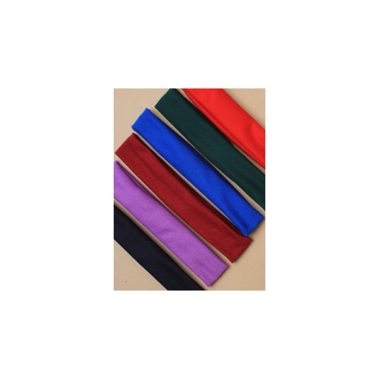 Picture of 9855- PURPLE STRETCH HEADBAND - SIZE FLAT :19X3CM 3CM WIDE